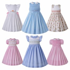 Summer Handmade Smocked Flower