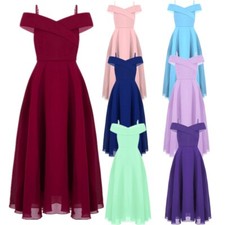 UK Kid Flower Girl Chiffon