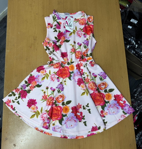 Girls floral skater - floral, kids