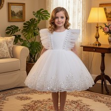 Summer Flower Girl Dress Tulle